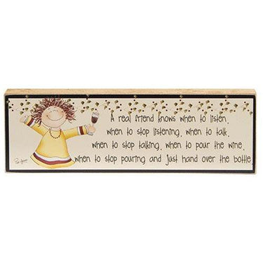 A Real Friend Block - The Fox Decor